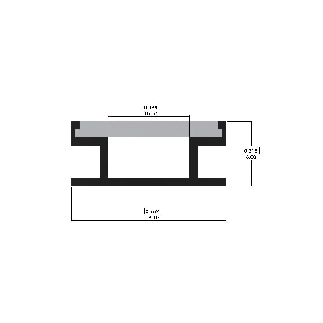 Millwork Channel - ALC1003 - LED Channel - Prolume