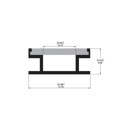 Millwork Channel - ALC1003 - LED Channel - Prolume