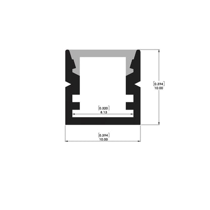 Millwork Channel - ALC1004 - LED Channel - Prolume