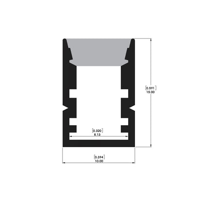 Millwork Channel - ALC1005 - LED Channel - Prolume